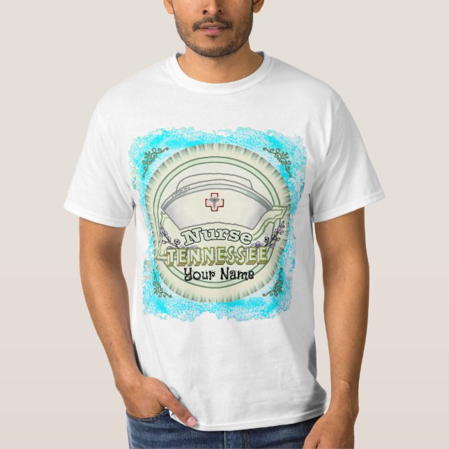 T-shirt d'infirmière du Tennessee (Devant)