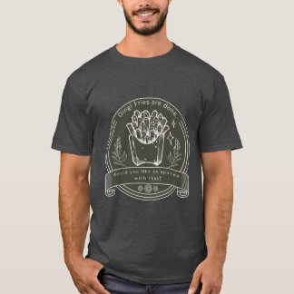 T-shirt Ding ! Les frites sont finies.
