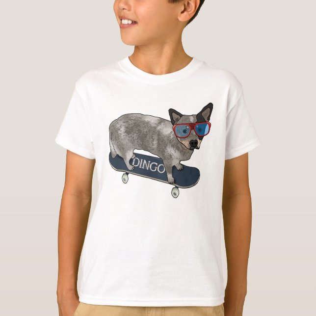 T-shirt Dingo fait sur commande (Devant)