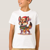 Dingo Joyeux Noël Animaux d'hiver mignons Dingos