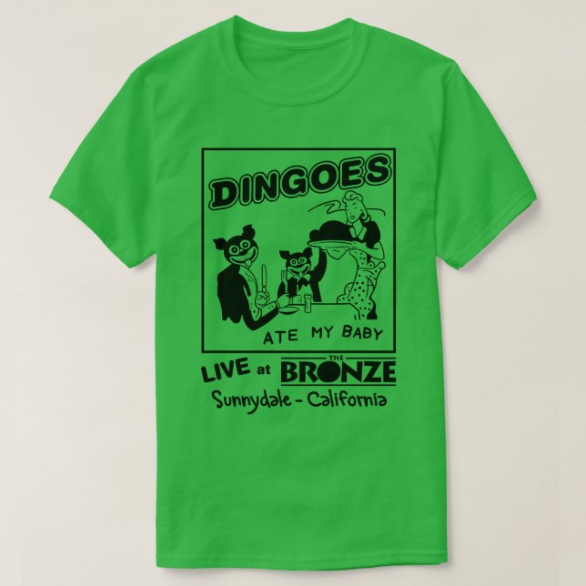 T-shirt Dingos Mate My Ba (Design devant)