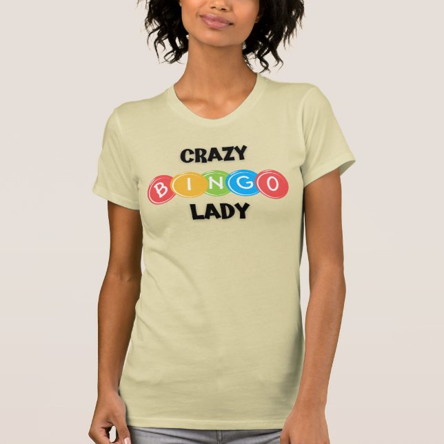 T-Shirt Dingue Bingo Lady (Devant)