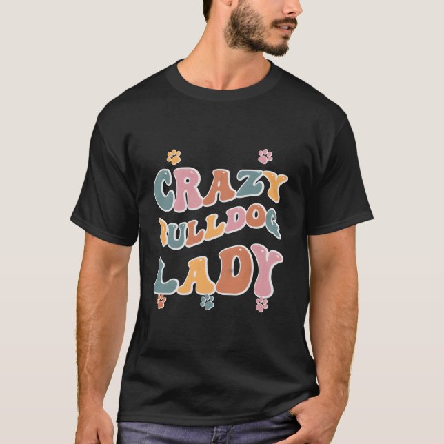 T-shirt Dingue Brussels Griffon Lady Backprint (Devant)