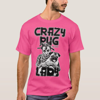 T-shirt Dingue carlin