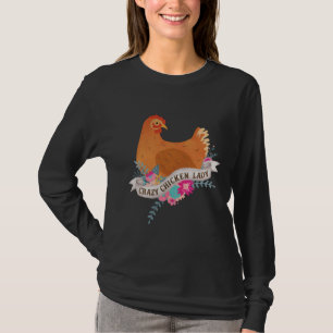 T-shirt Dingue poule dame 59
