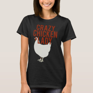 T-shirt Dingue poule dame 61