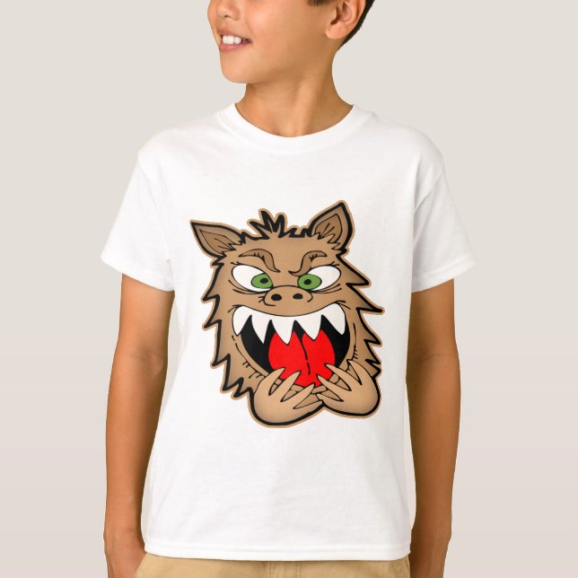 T-shirt Dingue Werewolf (Devant)