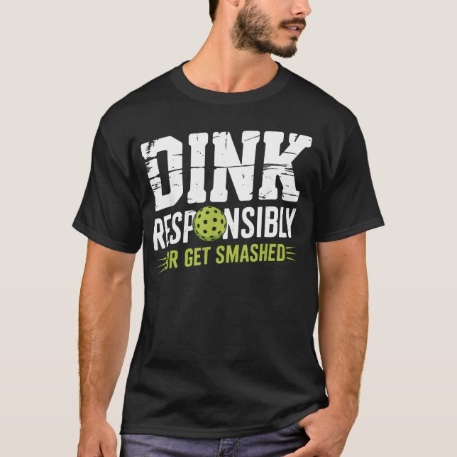T-shirt Dink de manière responsable ou vous ferez des rava (Devant)