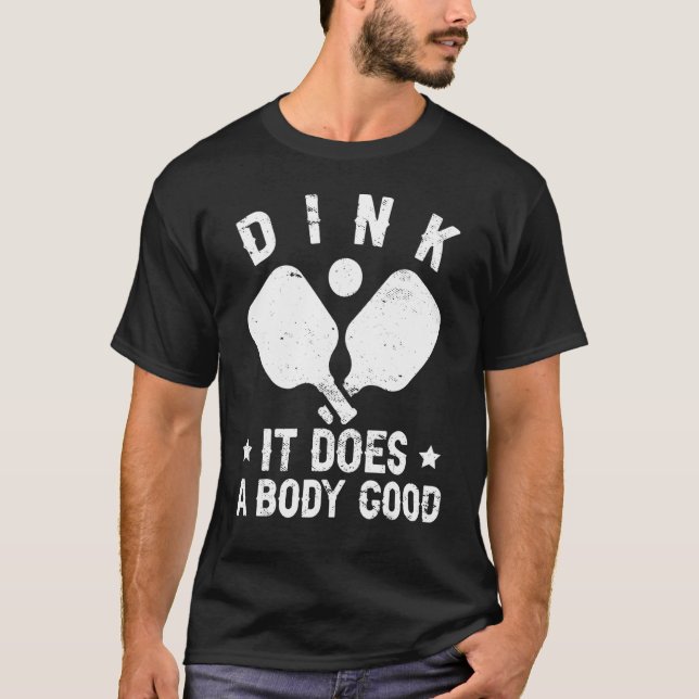 T-shirt Dink il fait un bon cornichon (Devant)