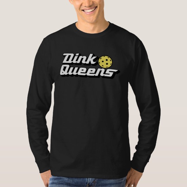 T-shirt Dink Queens  Cute Pickleball Team Pickle Ball Retr (Devant)