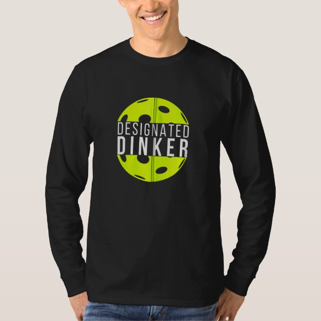 T-shirt Dinker Ated Dinker Drôle Pickleball Joueur Pickler (Devant)