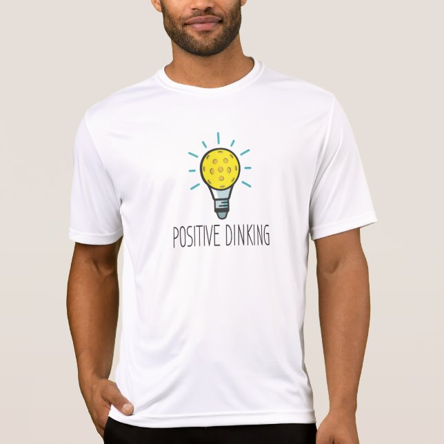 T-shirt Dinking Positive Pickleball Active Tee (Devant)