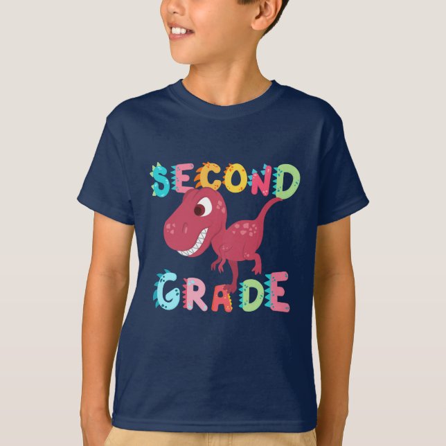 T-shirt Dino 2ème GRADE Escadron école d'enseignant (Devant)
