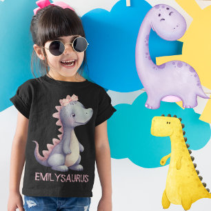 T-Shirt Dino Darling - Princesse préhistorique personnalis