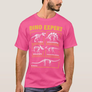 T-shirt Dino Expert Paléontologue Dinosaur Fossil