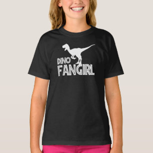 T-shirt Dino Fangirl - Dinosaur Lover