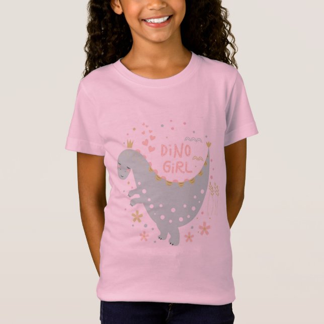 T-Shirt Dino Girl (Devant)