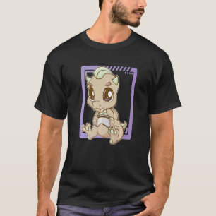 T-shirt Dino Jouer Jeux Vidéo Jeu Dinosaur Cute Jeu