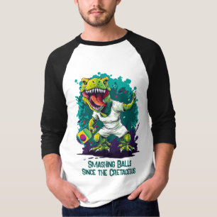 T-shirt Dino-mite drôle pickleball
