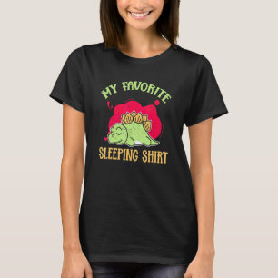 T-shirt Dino Mon Animal Dinosaure Dormir Préféré Dino