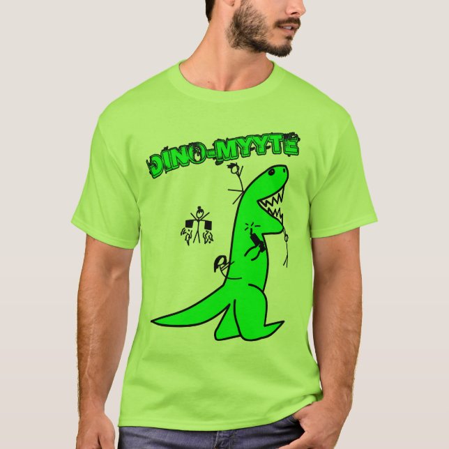 T-SHIRT DINO-MYYTE. (Devant)