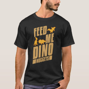 T-shirt Dino Poulet Nugget Dinosaur Nugs Veggie