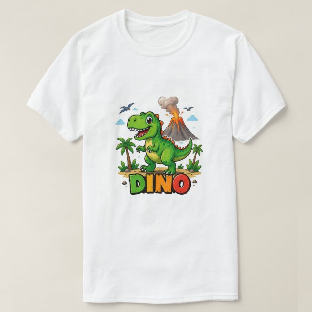 T-shirt Dino Power  (Design devant)