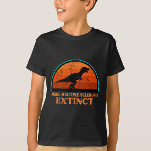 T-shirt Dino Rendre Sclérose En Plaques Multiples