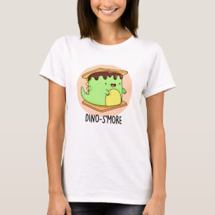T-shirt Dino-smore Dinosaure Dinosaure Smore Pun