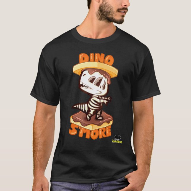 T-shirt Dino Smore Skeleton (Devant)