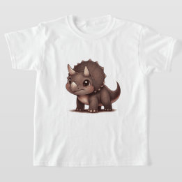 T-shirt Dino Triceratops - Collection Kammli Friends