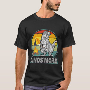 T-shirt Dinos drôles Camping Dinosaur Camp Smore Dino C
