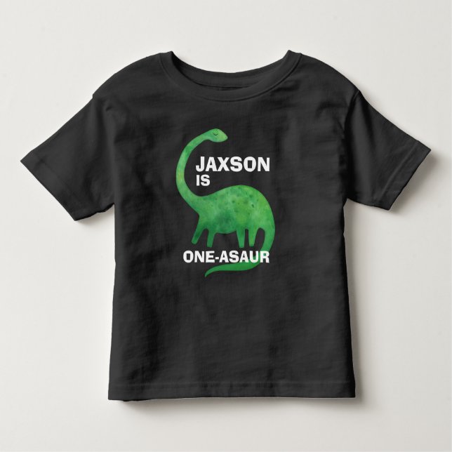 T-shirt Dinosaur Anniversaire - N'importe quel âge (Devant)