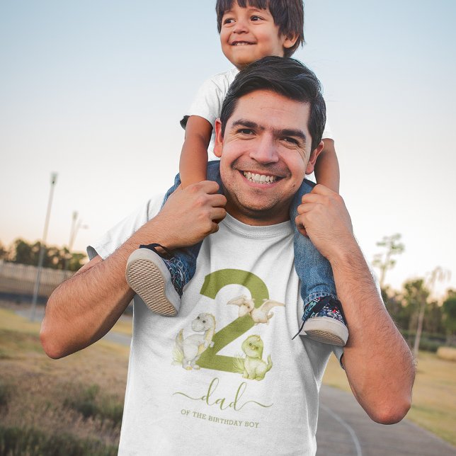 T-shirt Dinosaur Anniversaire Papa (Créateur téléchargé)