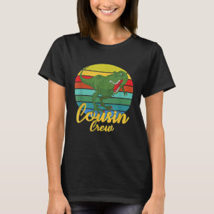 T-shirt Dinosaur Beach Été et Camping Cousin Crew Funn