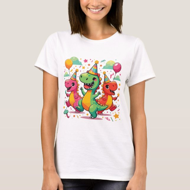 T-shirt Dinosaur bébé (Devant)