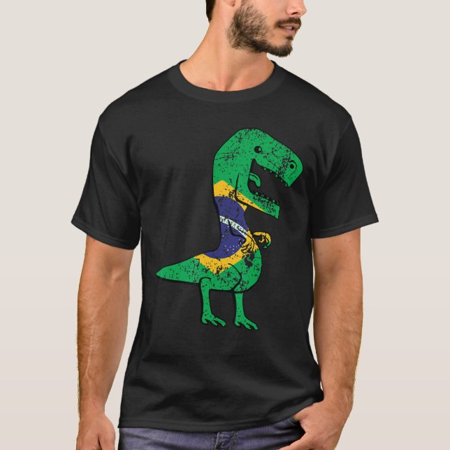 T-shirt Dinosaur Brésil (Devant)