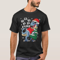 Dinosaur Christmas Fa Ra Rawr T Rex Père Noël Chri