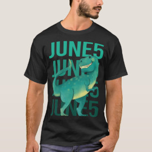 T-shirt Dinosaur drôle - 5 Juin 5 05