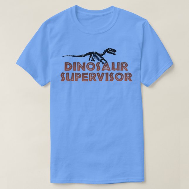 T-shirt Dinosaur expert Dinosaur conception de squelette d (Design devant)
