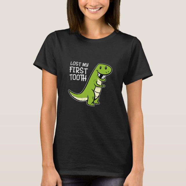 T-shirt Dinosaur Fairy Teeth Fairy Pediatricien Dinosaur D (Devant)