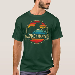 T-shirt Dinosaur Gestionnaire de pharmacie