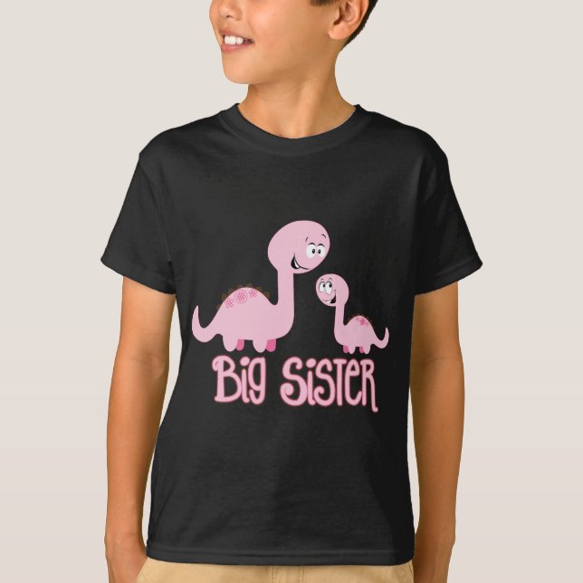 T-shirt Dinosaur Grande Soeur (Devant)