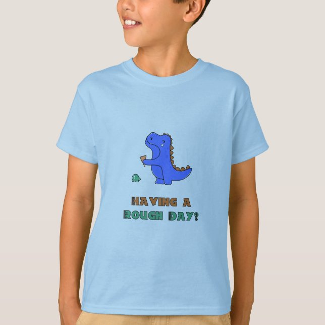 T-shirt Dinosaur Ice Cream Art (Devant)