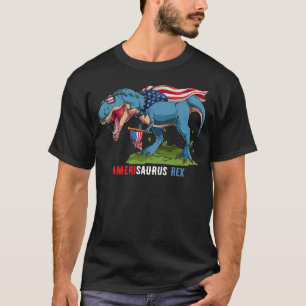 T-shirt Dinosaur Juillet 4 Amerisaurus Rex