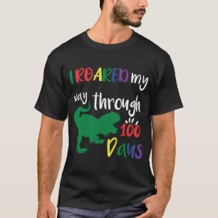 T-shirt Dinosaur Kid I M'A Fouillé Tout Au Long De 100 Jou