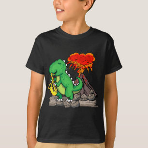 T-shirt Dinosaur Music Lover Jazz Music Big Band Saxophone
