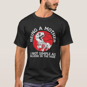 T-shirt Dinosaur Paléontologiste Meilleure Maman Jour des