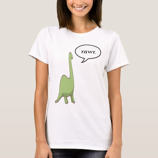 T-shirt Dinosaur rawr ! (Devant)