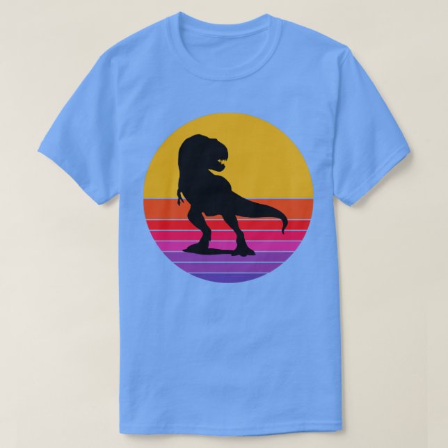 T-SHIRT DINOSAUR RETRO1 (Design devant)
